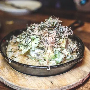 Spicy Albacore Crispy Rice.