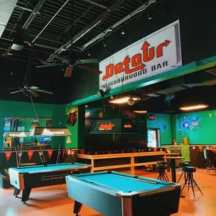 Thursdays for pool tournaments