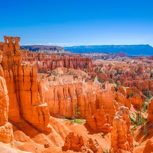 The hoodoos at Bryce Canyon National Park