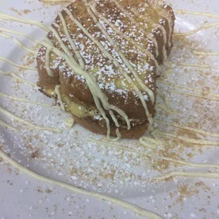 LEMON CHEESE-CAKE STUFFED FRENCH TOASTT!!