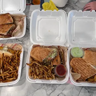 3rd Street Detroit Philly Atwater Chicken Side of Roasted Jalapeno Ketchup Side of Green Sauce