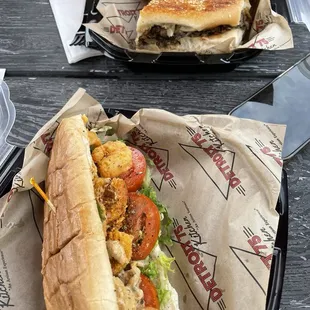 Shrimp po boy