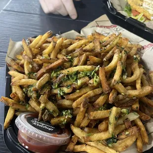Garlic fries