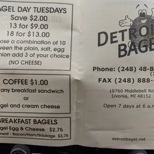 Menu #1