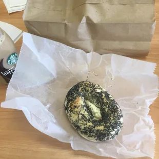 bagels, food