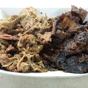 Pulled Pork And Burnt Ends