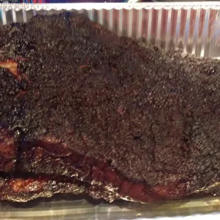 A whole brisket I ordered for the holiday. Smelled and tasted amazing!