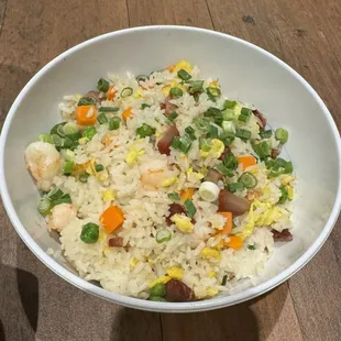 Shrimp &amp; pork fried rice