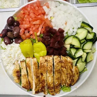 Chicken Greek Salad-Catering