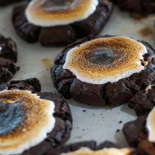 Chocolate S'mores Cookies