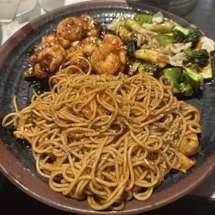 Hibachi Chicken and Shrimp