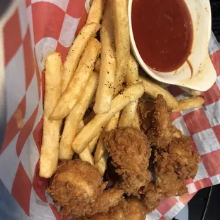 F1. Fried Shrimp Basket