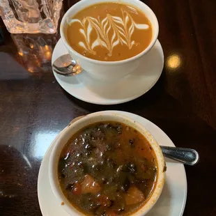 Lobster Bisque and Soup du Jour