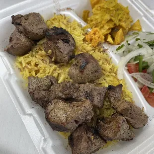 Beef Kabob Tikka - this was excellent