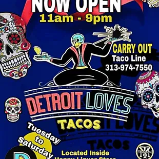 a poster for the event