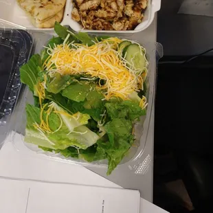 Chicken salad was fresh, chicken is well seasoned I enjoy eating from this Coney Island