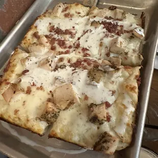 Chicken Bacon Ranch Pizza