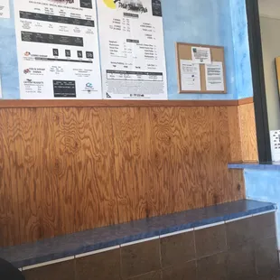 the inside of a restaurant