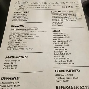 Detroit Soul restaurant