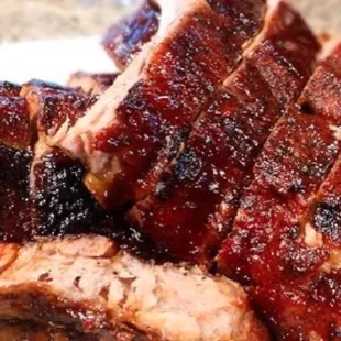ribs, food, bbq ribs