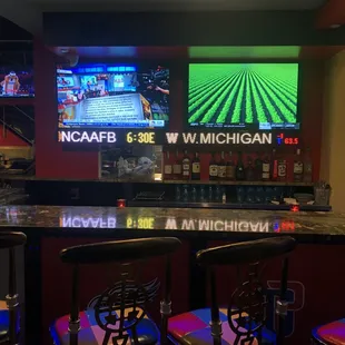 Game day specials and drinks