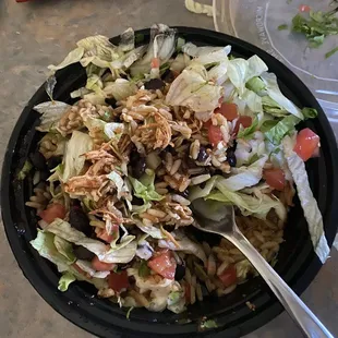 Shredded Chicken Bowl