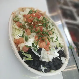 Bowl with fresher ingredients than the prince of bel air