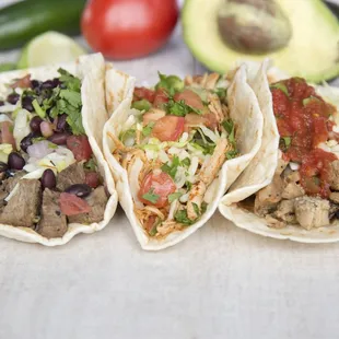 Soft Four Shell Tacos