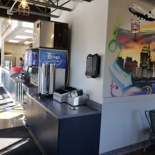 sushi and sashimi, interior