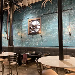 a view of the dining room