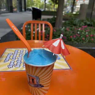 Honolulu Blue Raspberry Water Ice