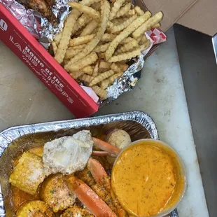 Garlic Parmesan Wings , Buffalo Garlic Parmesan , Detroit Boil