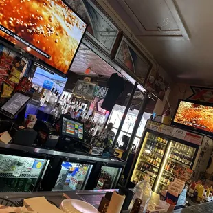 a man sitting at the bar