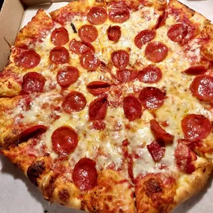 pizza, food