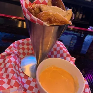 Bread Sticks and Beer Cheese