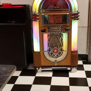 And a jukebox