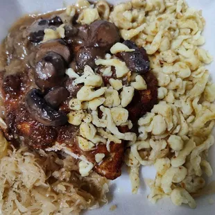 Looked prettier before I flipped the container getting out of my car.