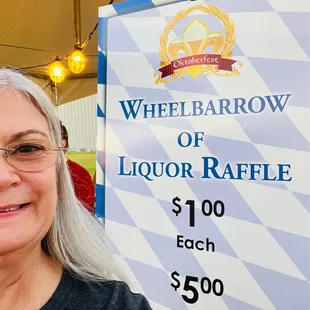 Who wouldn't want a tickets to win a wheel barrel of liquor?