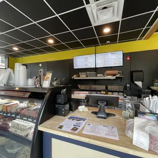 a view of a deli counter