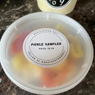 Pickle sampler