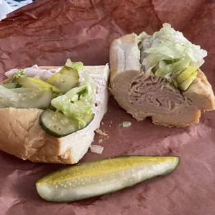 Turkey sandwich