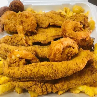 Fish &amp; Shrimp Combination!!!