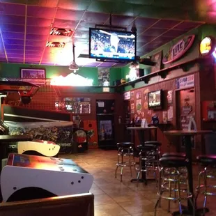 University pub, pool, darts and beer.... Limited wine selection.