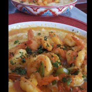 Shrimp &amp;Grits Hold the sausage