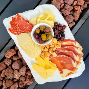Delicious charcuterie