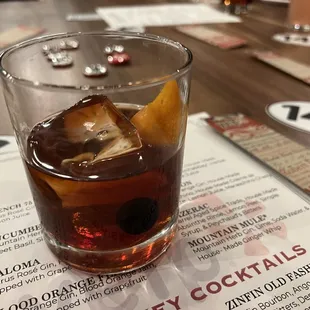Zinfin Old Fashioned