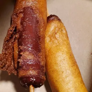 Kobe Beef Corn Dogs. ‍