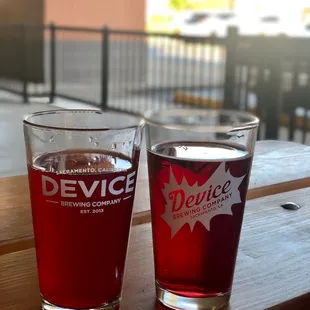 04.05.21 Enjoying a beverage out on their patio. #CidarDrinkers