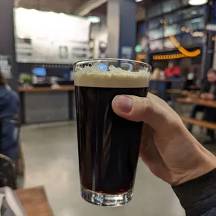 Salted caramel porter