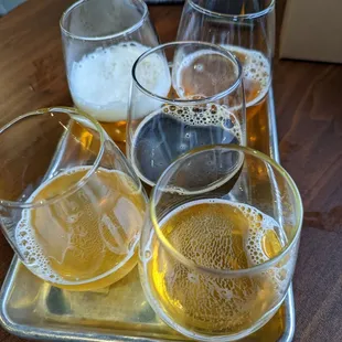 Sampler. Any 5 tasters for $12.